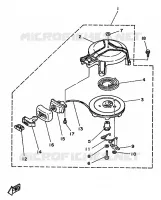 KICKSTART PEDALEN voor Yamaha 4AC 2 Stroke 1995