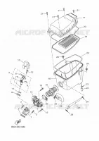 INLAAT voor Yamaha MT-125 ABS Ice Fluo 2020