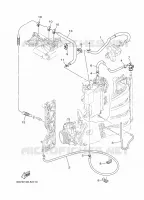 BENZINEPOMP 2 voor Yamaha F115A Electric Starter, Remote Control, Power Trim & Tilt, Shaft 20