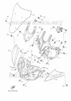 KAP 1 voor Yamaha TRACER 700 Nimbus Grey 2019