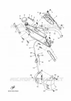 RADIATEUR / SLANG voor Yamaha TRACER 700 Nimbus Grey 2019