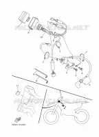 ELECTRISCH 1 voor Yamaha YZ 125 2019