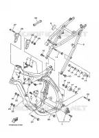 FRAME voor Yamaha YZ 125 2019