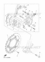 REMKLAUW VOOR voor Yamaha YZ 125 2019