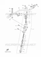 REMPOMP ACHTER voor Yamaha YZ 125 2019
