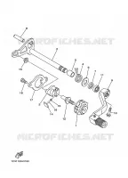 SCHAKEL STANG / PEDAAL voor Yamaha YZ 125 2019