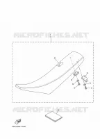 SELLE voor Yamaha YZ 125 2019