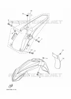 SPATBORD voor Yamaha YZ 125 2019