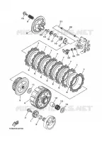 STARTMOTOR KOPPELINGS voor Yamaha YZ 125 2019