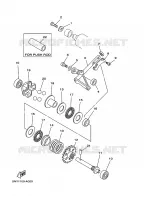 UITLAATKLEP voor Yamaha YZ 125 2019