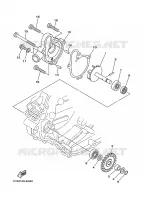 WATERPOMP / SLANGEN voor Yamaha YZ 125 2019
