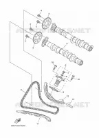 NOKKENAS / KETTING voor Yamaha TRACER 900 GT 2019