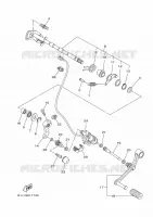 SCHAKEL STANG / PEDAAL voor Yamaha TRACER 900 GT 2019