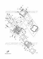 CILINDERKOP voor Yamaha YZF-R125 2019