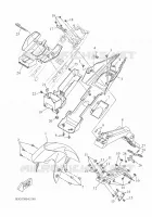 SPATBORD voor Yamaha YZF-R125 2019