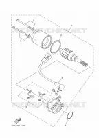 STARTMOTOR voor Yamaha YZF-R125 2019