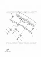 TELLERSET voor Yamaha YZF-R125 2019