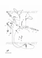 STUUR / KABEL voor Yamaha MT-07 ABS 35kW A2 Tech Black 2019