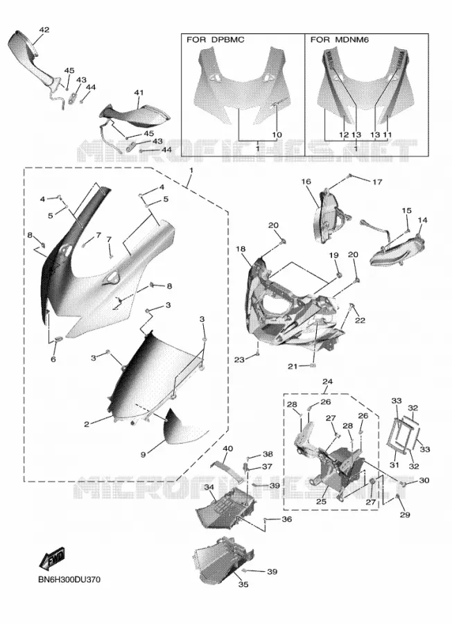 KAP 1 Yamaha MOTO 600 2019 R6  YZF600