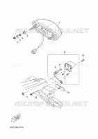 ACHTERLICHT voor Yamaha MT-125 ABS 2019