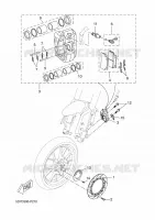 REMKLAUW VOOR voor Yamaha MT-125 ABS 2019