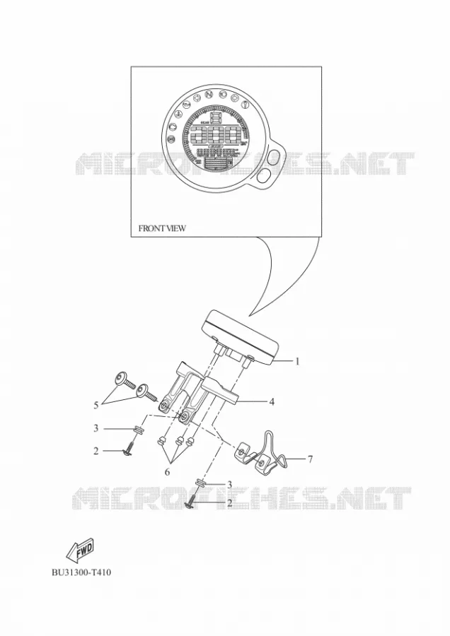 TELLERSET Yamaha MOTO 700 2019 XSR  MTM690