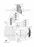 ELECTRISCH 2 voor Yamaha F425A shaft 15