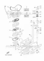 REPARATIESET 2 voor Yamaha F425A shaft 15