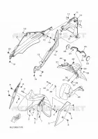 SPATBORD voor Yamaha XMAX 125 ABS 2019