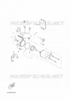 STARTMOTOR voor Yamaha XMAX 125 ABS 2019