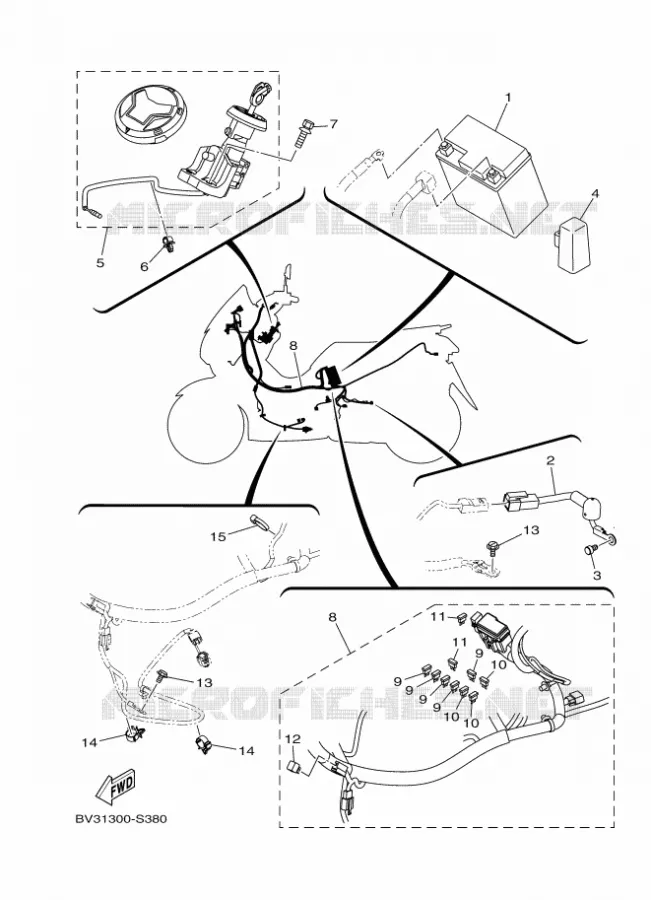 ELECTRISCH 1 Yamaha SCOOTER 125 2019 NMAX  GPD125-A