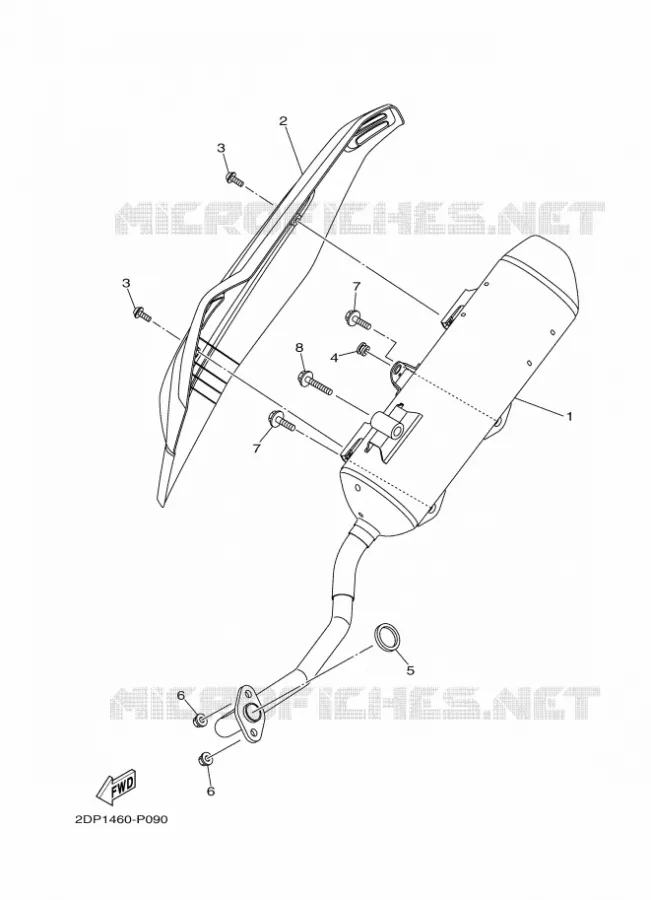 UITLAAT Yamaha SCOOTER 150 2019 NMAX  GPD150-A