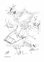 STANDAARD / VOETSTEUN voor Yamaha XMAX 300 ABS 2019