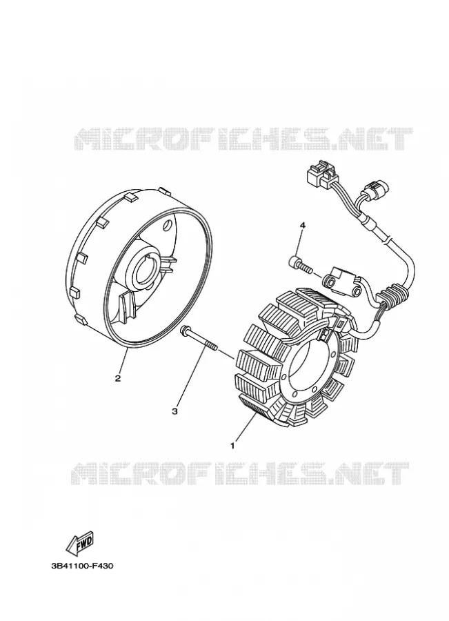 DYNAMO Yamaha QUAD 700 2019 KODIAK  YFM700FWBD/YFM70KPHK