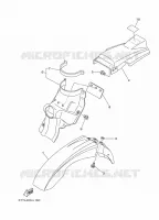 SPATBORD voor Yamaha DT 125 2020