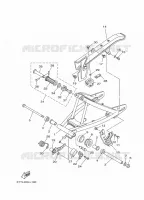 ACHTERBRUG voor Yamaha DT 125 2020