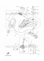 BENZINE TANK voor Yamaha DT 125 2020
