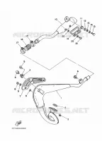 UITLAAT voor Yamaha DT 125 2020
