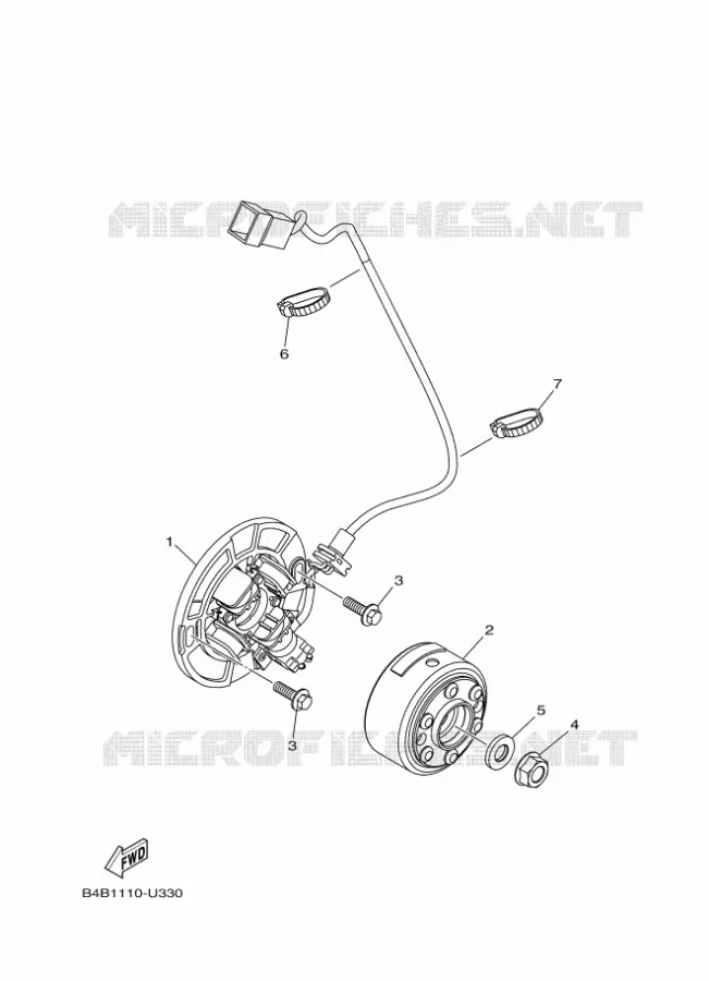 DYNAMO Yamaha MOTO 85 2020 YZ  YZ85LW