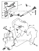 ALTERNATIEVE ONDERDELEN 5 voor Yamaha 40H 2 Stroke 1993