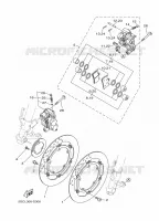 REMKLAUW VOOR voor Yamaha TRACER 900 GT 2020