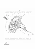 VOORWIEL voor Yamaha TRACER 900 GT 2020