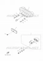 ACHTERLICHT voor Yamaha TRACER 700 2020