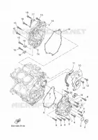 DEKSEL   MOTOR 1 voor Yamaha TRACER 700 2020