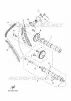 NOKKENAS / KETTING voor Yamaha TRACER 700 2020