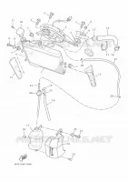 RADIATEUR / SLANG voor Yamaha TRACER 700 2020