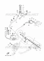 REMPOMP ACHTER voor Yamaha TRACER 900 2020