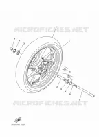 VOORWIEL voor Yamaha TRACER 900 2020