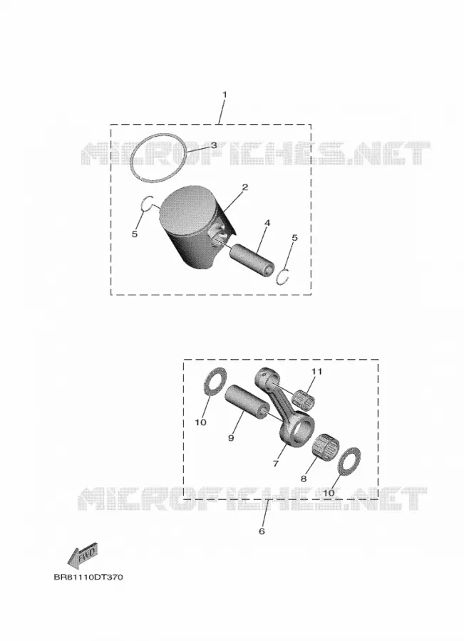 OPTIONELE ONDERDELEN 1 Yamaha MOTO 65 2021 YZ  YZ65