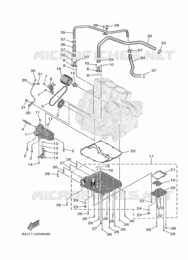 OLIEPOMP Yamaha SIDE BY SIDE 1000 2021 WOLVERINE  YXF1000EWS/YX10FPSM